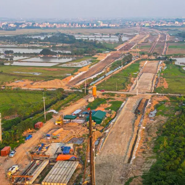 Tiếp nối tăng trưởng cuối năm, thị trường bất động sản Vành đai 4 "nổi sóng"