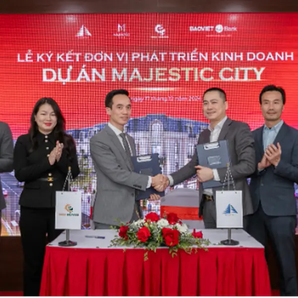 Lễ ký kết đơn vị phát triển kinh doanh dự án Majestic City tại Hưng Yên