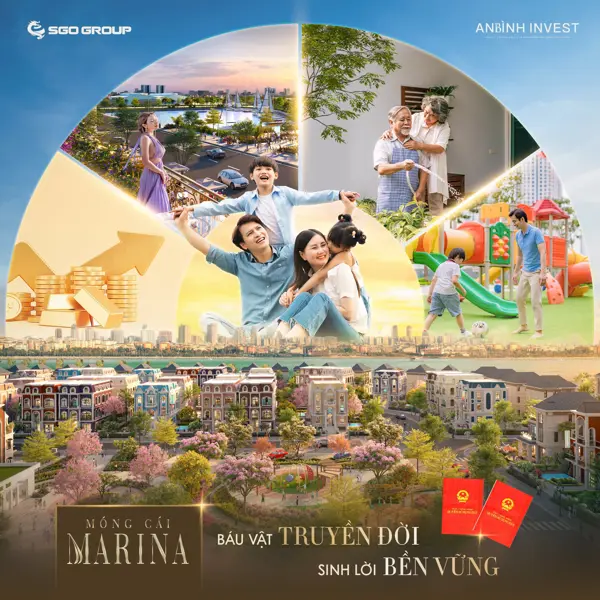 SGO Marina Móng Cái: Đất nền trung tâm sổ đỏ trao tay, vị trí kim cương với cơ hội đầu tư sinh lời bền vững