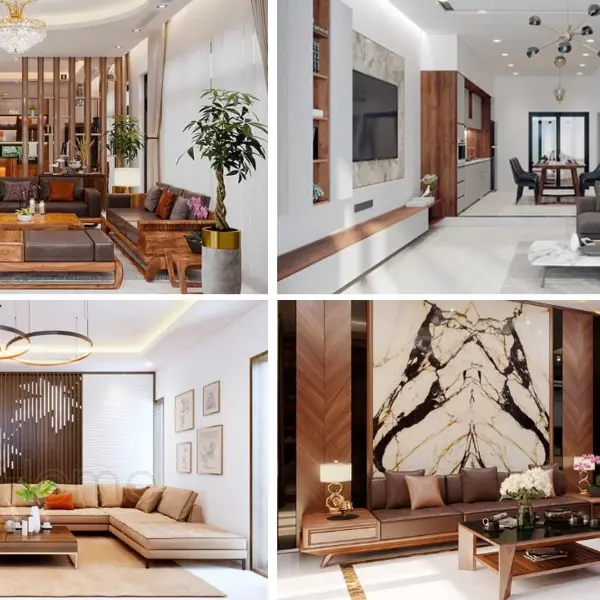 Thiết kế nội thất phòng khách hiện đại - Điểm nhấn cho không gian sống của gia chủ