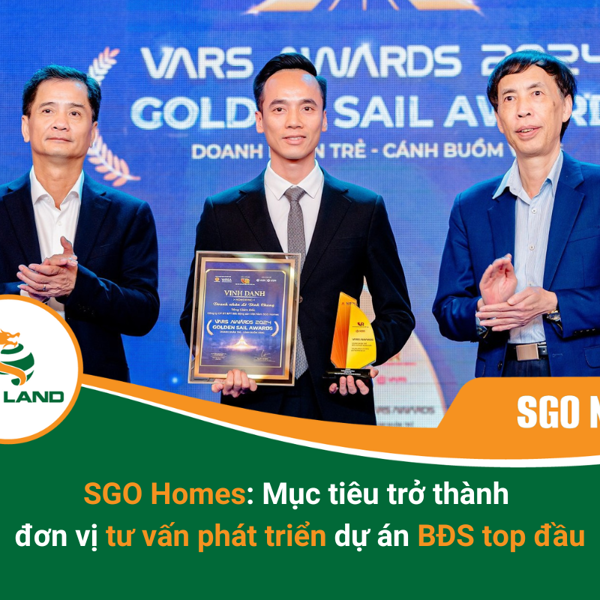 SGO Homes: Mục tiêu trở thành đơn vị tư vấn phát triển dự án BĐS top đầu