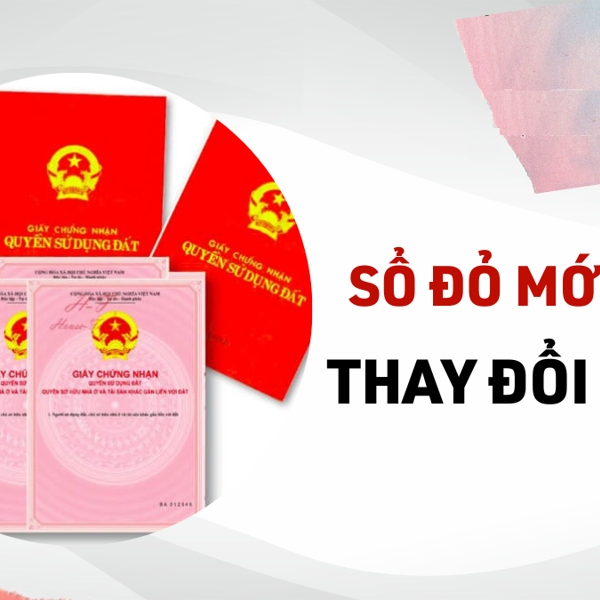 Lưu ý các trường hợp được cấp sổ đỏ theo mẫu mới