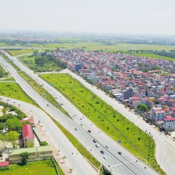 Giá đất nền Đông Anh tăng “chóng mặt” gần 95% trong vòng một năm khi có quy hoạch từ huyện lên quận 