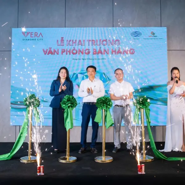 Vinaconex ra mắt văn phòng bán hàng dự án Vera Diamond City