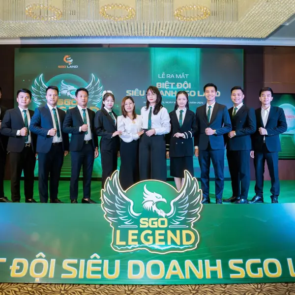 Chính thức ra mắt SGO Legend - Biệt đội siêu doanh SGO Land
