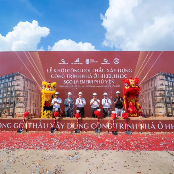 Đắk Lắk khởi công xây dựng tổ hợp nhà ở thương mại cao cấp ven biển 1400 tỷ