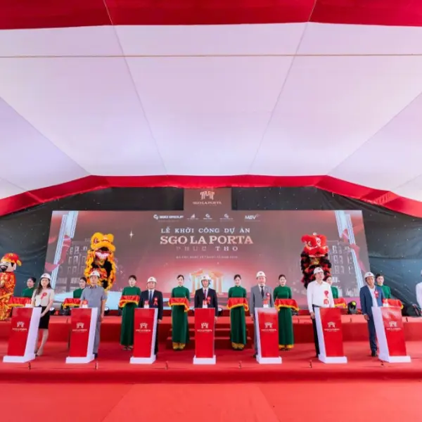 Chính thức khởi công SGO La Porta Phúc Thọ – Cột mốc mới đưa xứ Đoài bước vào kỷ nguyên vàng son