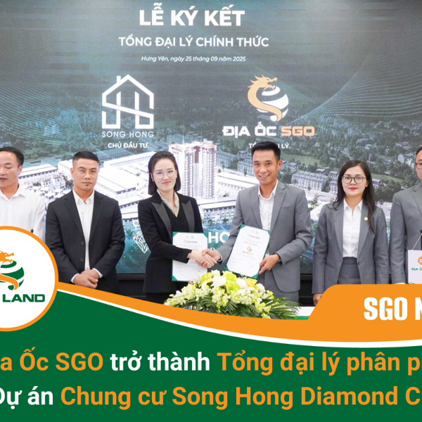 Địa Ốc SGO trở thành Tổng đại lý phân phối Dự án Chung cư Song Hong Diamond City