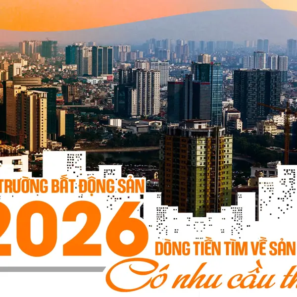 Dự báo phân khúc bất động sản công nghiệp và nhà ở sẽ dẫn dắt thị trường trong năm 2026