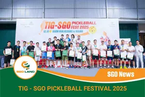 TIG – SGO PICKLEBALL FEST 2025: MỘT MÙA GIẢI BÙNG NỔ & LAN TỎA TINH THẦN GẮN KẾT