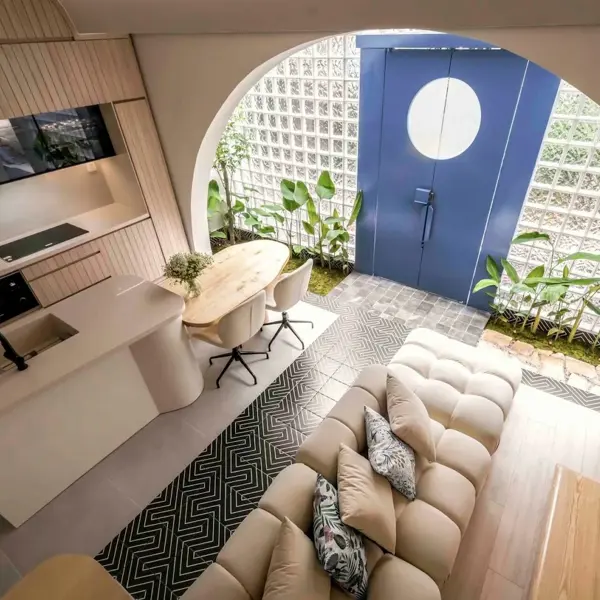 Gạch kính - Vật liệu xu hướng, tạo điểm nhấn cho không gian sống 