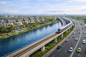 Bất động sản tâm điểm TOD Đông Bắc tăng sức hút nhờ chính sách giãn dân khỏi vùng lõi thủ đô