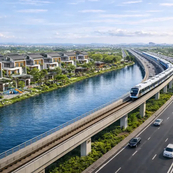 Bất động sản tâm điểm TOD Đông Bắc tăng sức hút nhờ chính sách giãn dân khỏi vùng lõi thủ đô