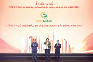 SGO Land vào “Top 5 công ty tư vấn và môi giới bất động sản Việt Nam” năm 2026