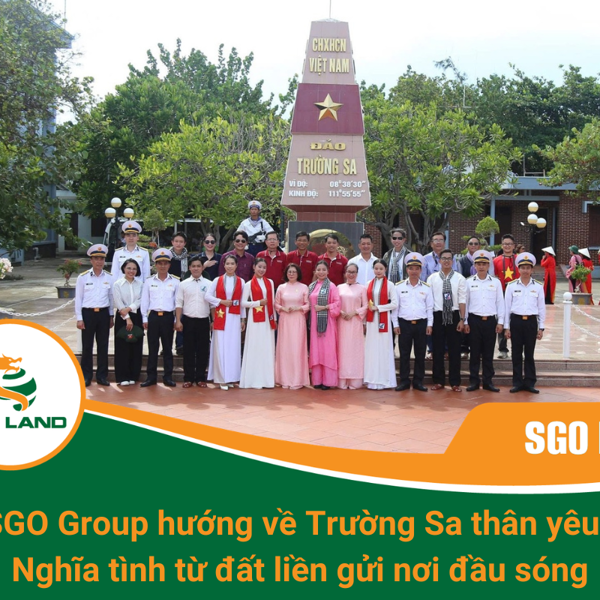 SGO Group hướng về Trường Sa thân yêu: Nghĩa tình từ đất liền gửi nơi đầu sóng