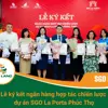 Lễ ký kết ngân hàng hợp tác chiến lược dự án SGO La Porta Phúc Thọ