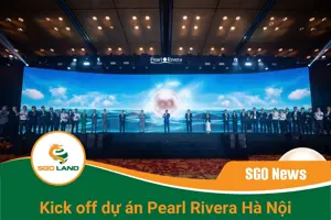 Pearl Rivera Hà Nội kick off quy mô lớn, khai mở “Miền sống mê say” ven hồ tự nhiên lớn nhất phía Bắc Hà Nội