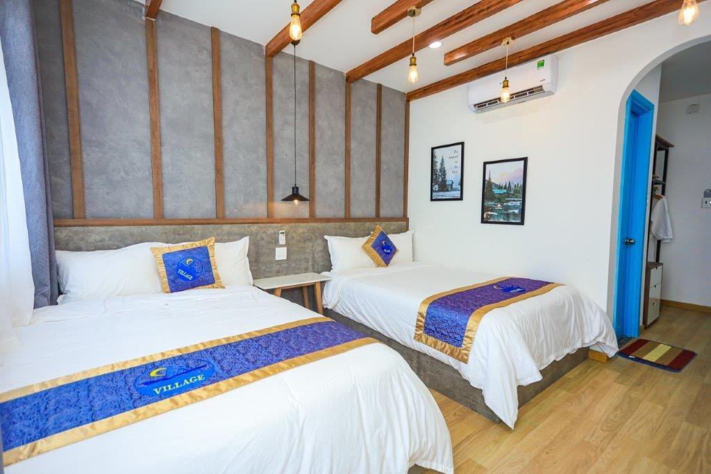 Deluxe Double Room with Sea View - Khách Sạn Chài Village