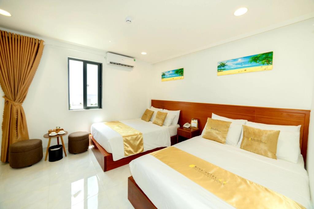 Deluxe Family Room Partial Sea View - Khách Sạn Mira Eco Quy Nhơn