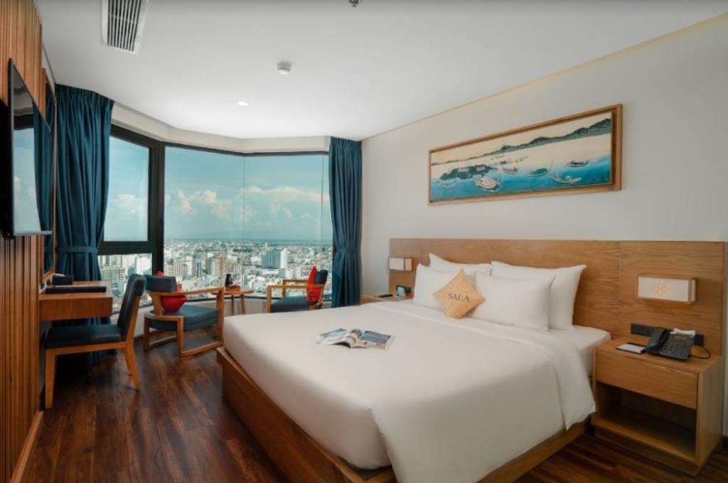 Superior Giường King, Quang Cảnh Một Góc Biển - Khách Sạn Sala Đà Nẵng Beach