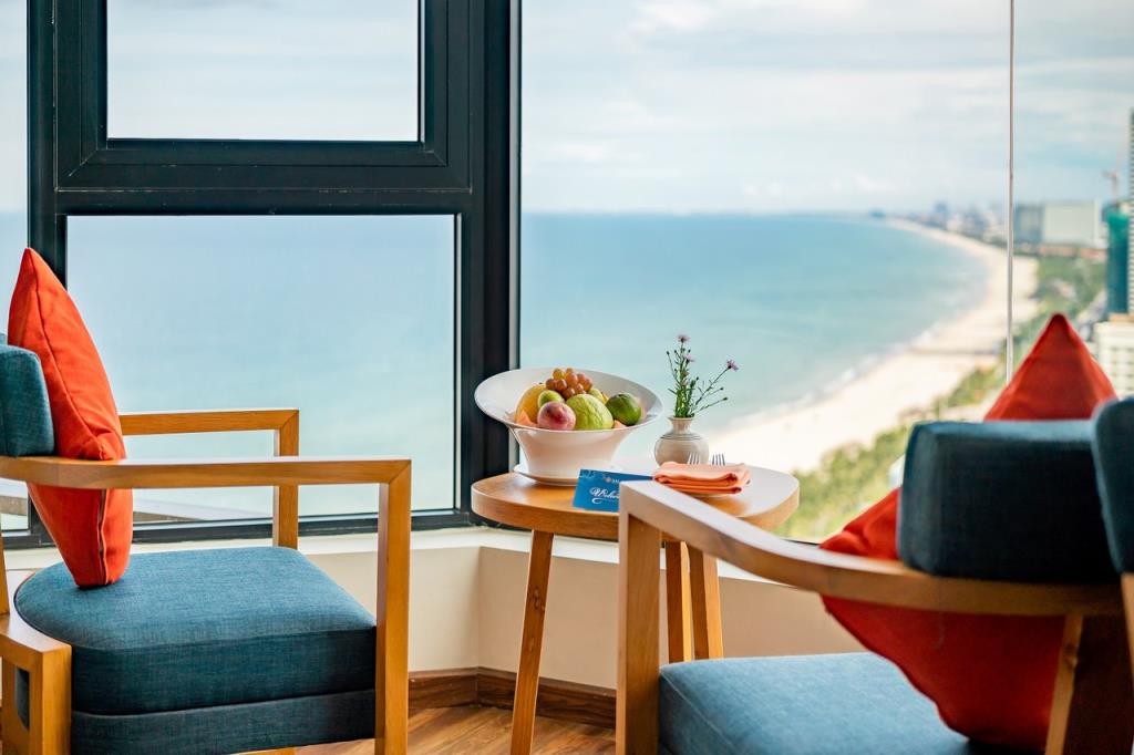 Superior Giường King, Quang Cảnh Một Góc Biển - Khách Sạn Sala Đà Nẵng Beach
