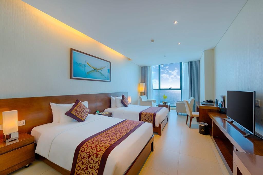 Superior Ocean View Twin - Khách sạn Grand Tourane