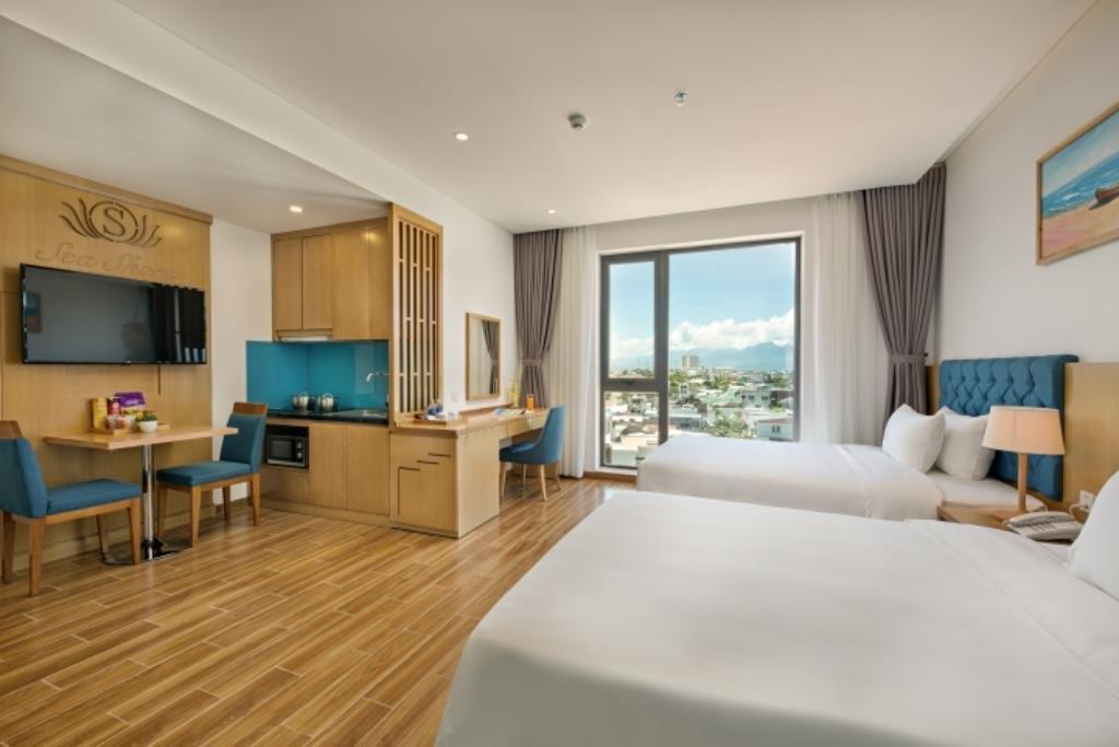 Studio Twin City View Room - Seashore Hotel & Apartment