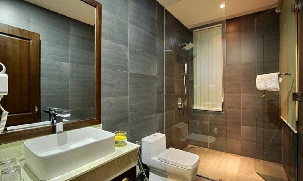 Phòng Superior 2 giường đơn nhìn ra thành phố - Khách sạn Palazzo & Apartment