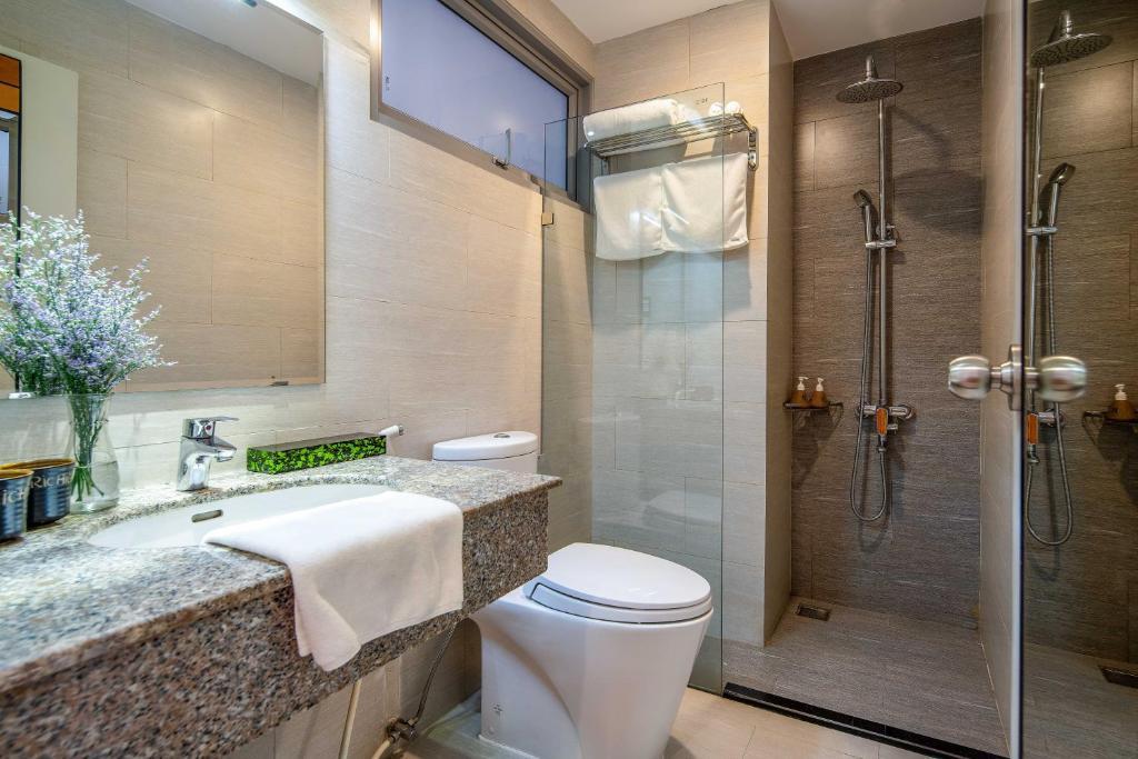 Phòng Deluxe 2 Giường Đơn - Richico Apartments & Hotel