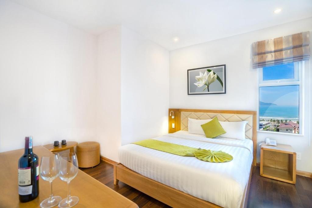 Phòng Deluxe Giường Đôi - Richico Apartments & Hotel