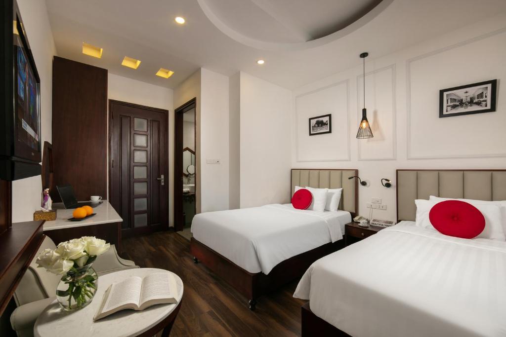 Deluxe Twin Room - Khách Sạn Vision Boutique