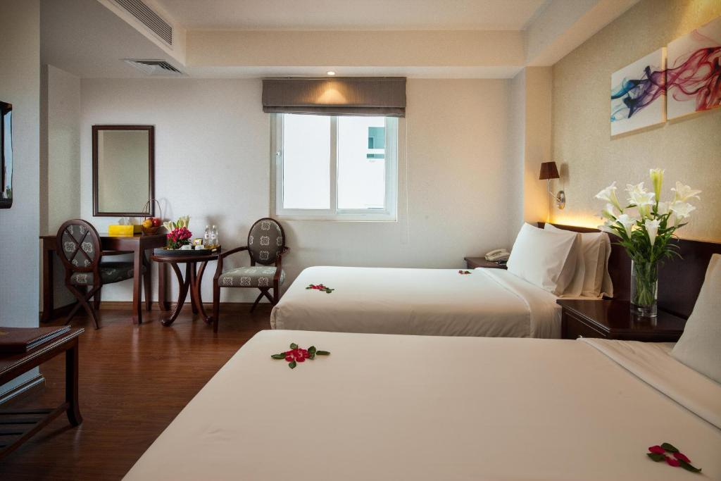 Phòng Deluxe - Khách sạn Dragon Pearl Hanoi