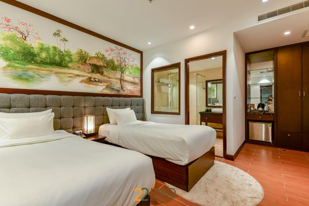 Phòng Tiêu Chuẩn 1 Giường Đôi hoặc 2 Giường Đơn - Khách sạn 22Land Residence 2