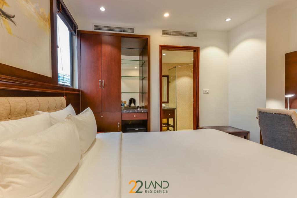 Phòng Tiêu Chuẩn 1 Giường Đôi hoặc 2 Giường Đơn - Khách sạn 22Land Residence 2