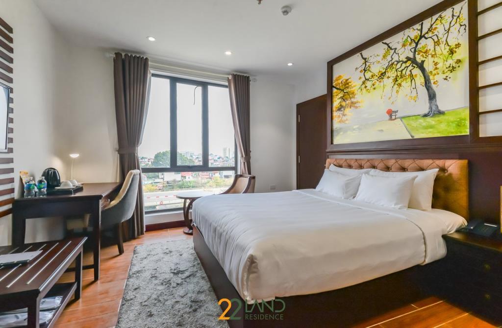 Phòng Deluxe Giường đôi hoặc 2 giường đơn - Khách sạn 22Land Residence 2