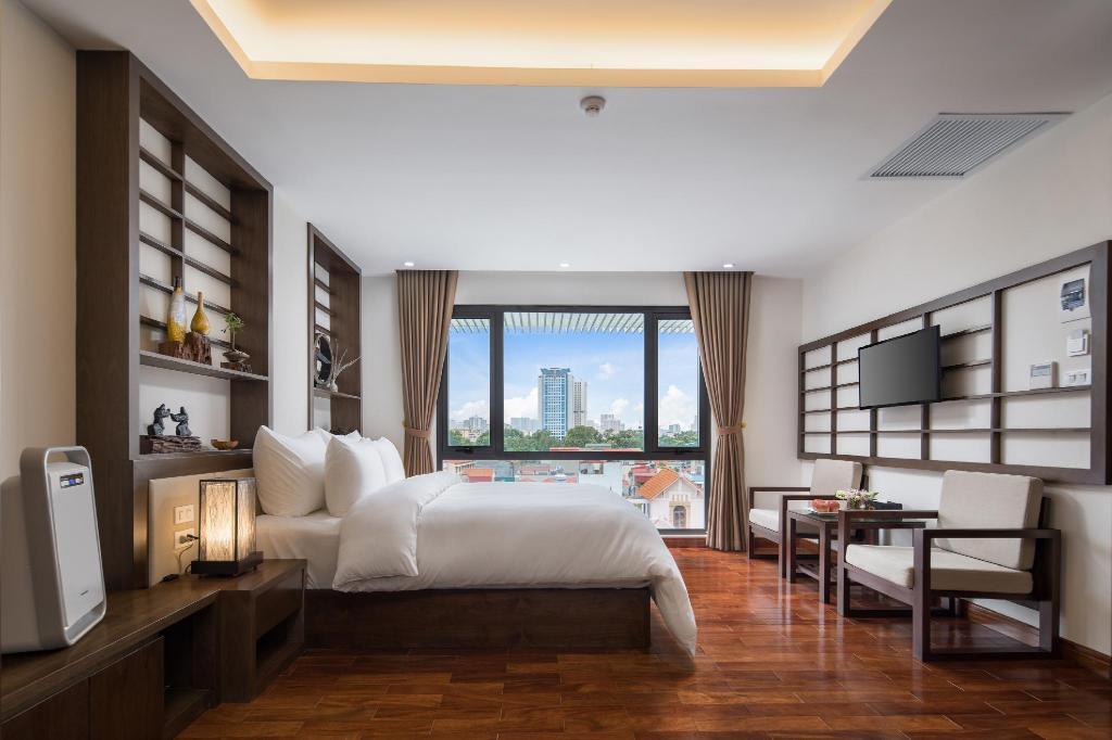 Phòng Executive Giường Đôi - Khách sạn Brandi Fuji