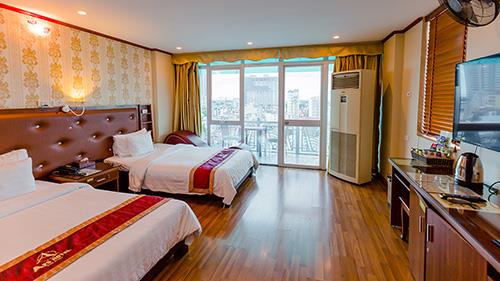 Deluxe Double/Twin ( City view) - Khách sạn A25 - 19 Phan Đình Phùng