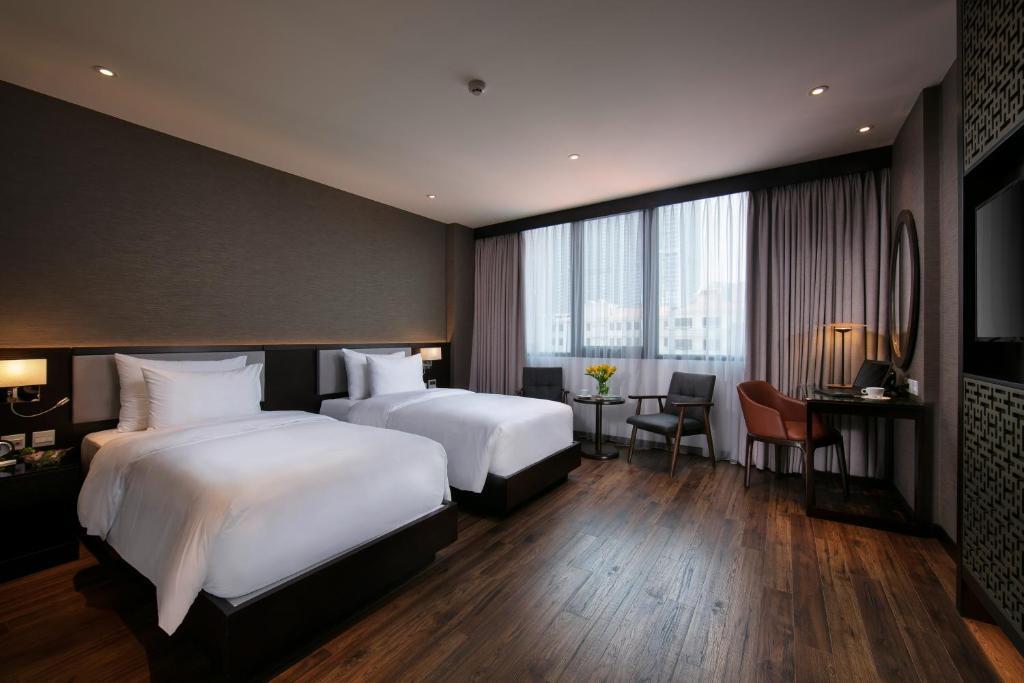 Phòng Deluxe - Khách Sạn Grandiose Hotel & Spab
