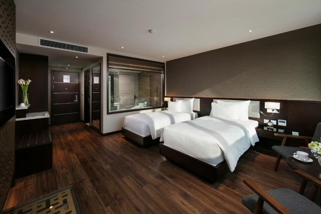Phòng Deluxe - Khách Sạn Grandiose Hotel & Spab