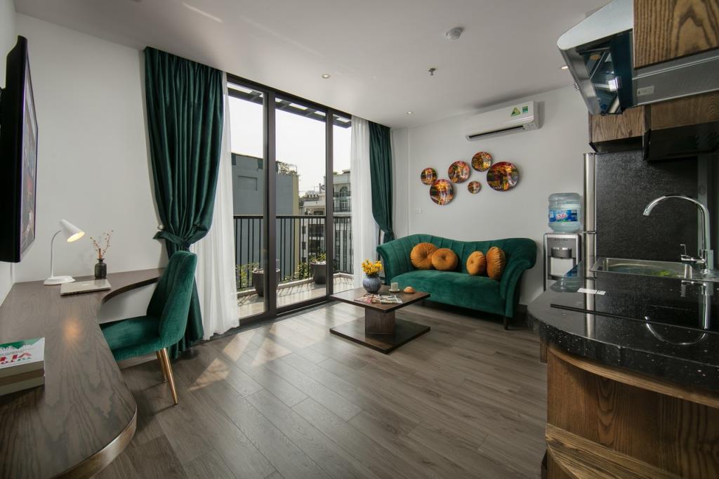 Deluxe One Bedroom Apartment - Khách Sạn The Bloom Hà Nội
