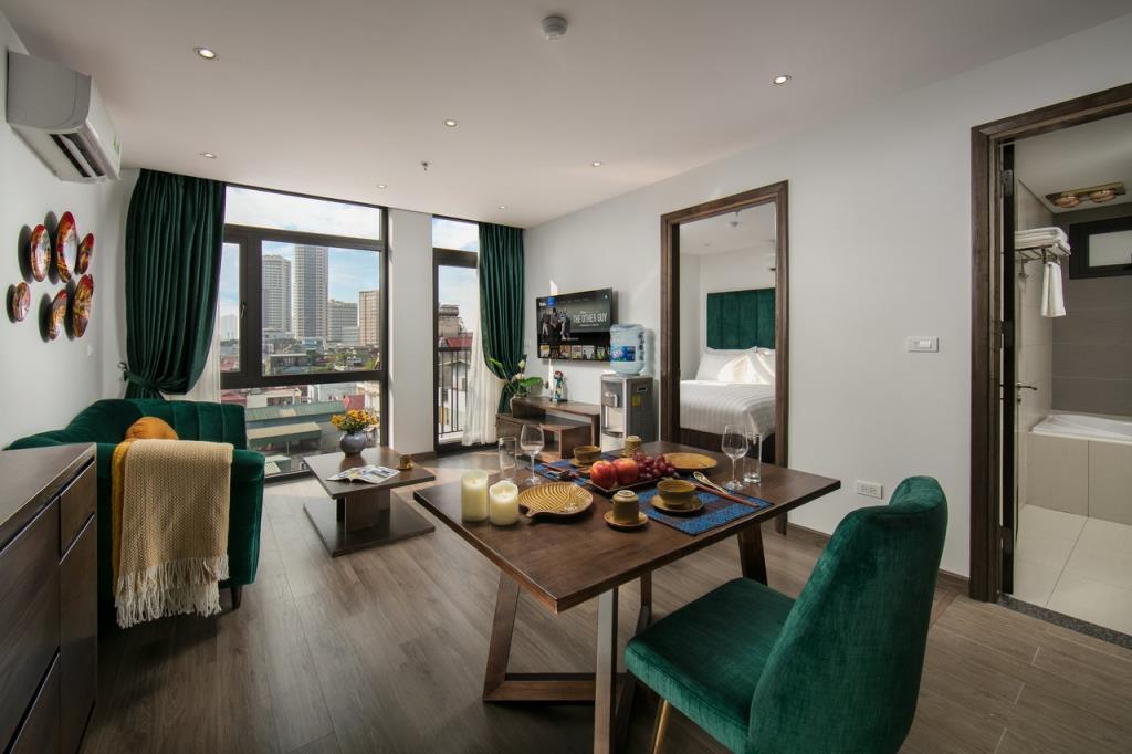 Juinior Suite One Bedroom Apartment - Khách Sạn The Bloom Hà Nội