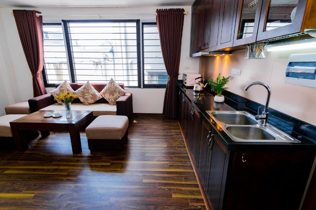 Two Bedroom Apartment - Khách Sạn Căn Hộ Maple Garden