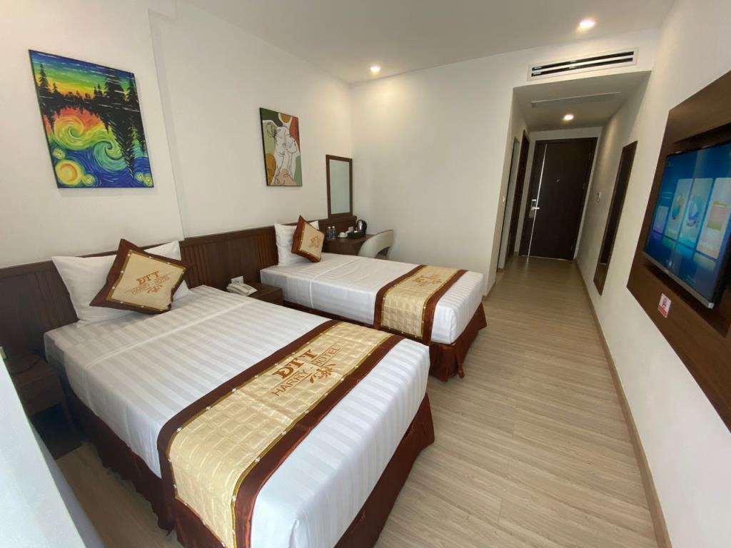 Deluxe Twin City View Room - Khách sạn Harry Phú Quốc 1