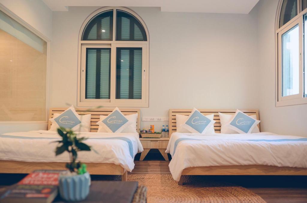 Phòng Deluxe 2 Giường Đôi - The Costis Phú Quốc Hostel