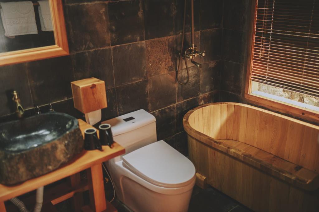 Private Family Bungalow, Balcony Mountain View - Laxsik Ecolodge