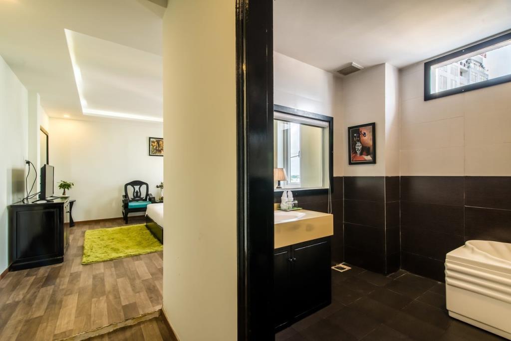 Standard Twin Room City View - Khách Sạn The Sun River Boutique Huế