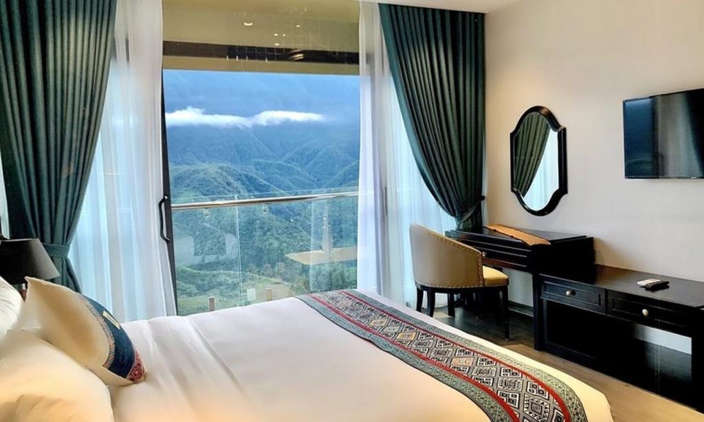 Phòng Upper Deluxe - Khách sạn Sapa Diamond
