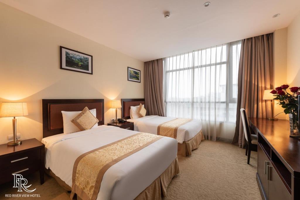 Superior Twin Room - Khách sạn Red River View Lào Cai
