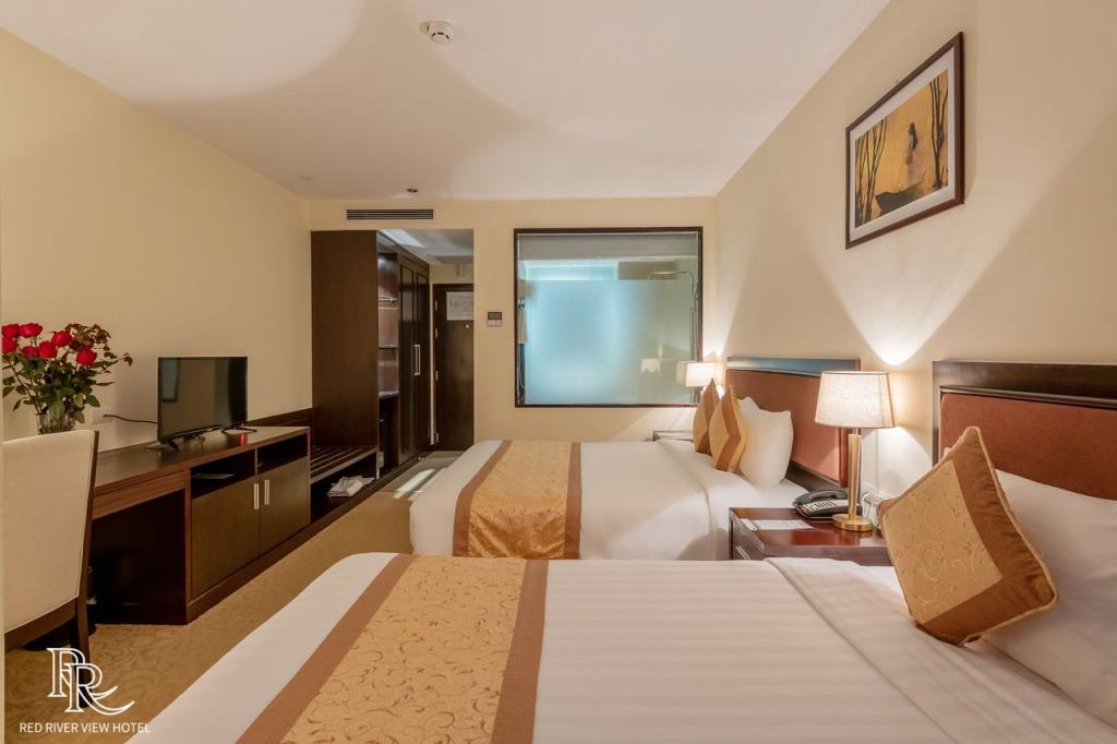 Deluxe Triple Room - Khách sạn Red River View Lào Cai