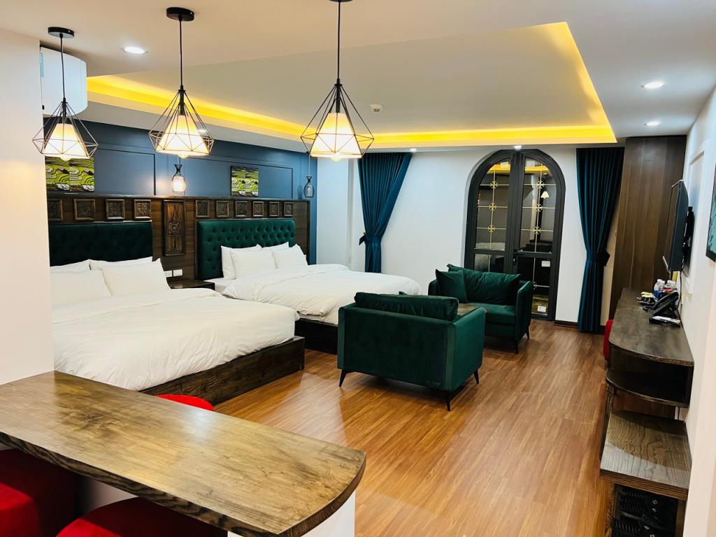 Deluxe double / twin MTV - Sapa Grand Hills Hotel & Apartment